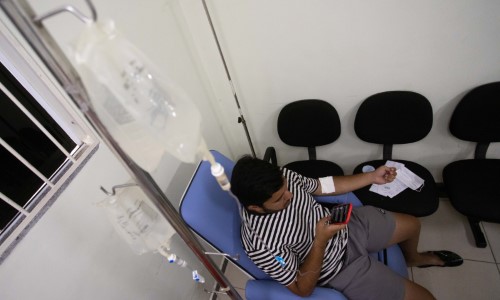 Volta Redonda abre quinto centro de hidratação para pacientes com dengue